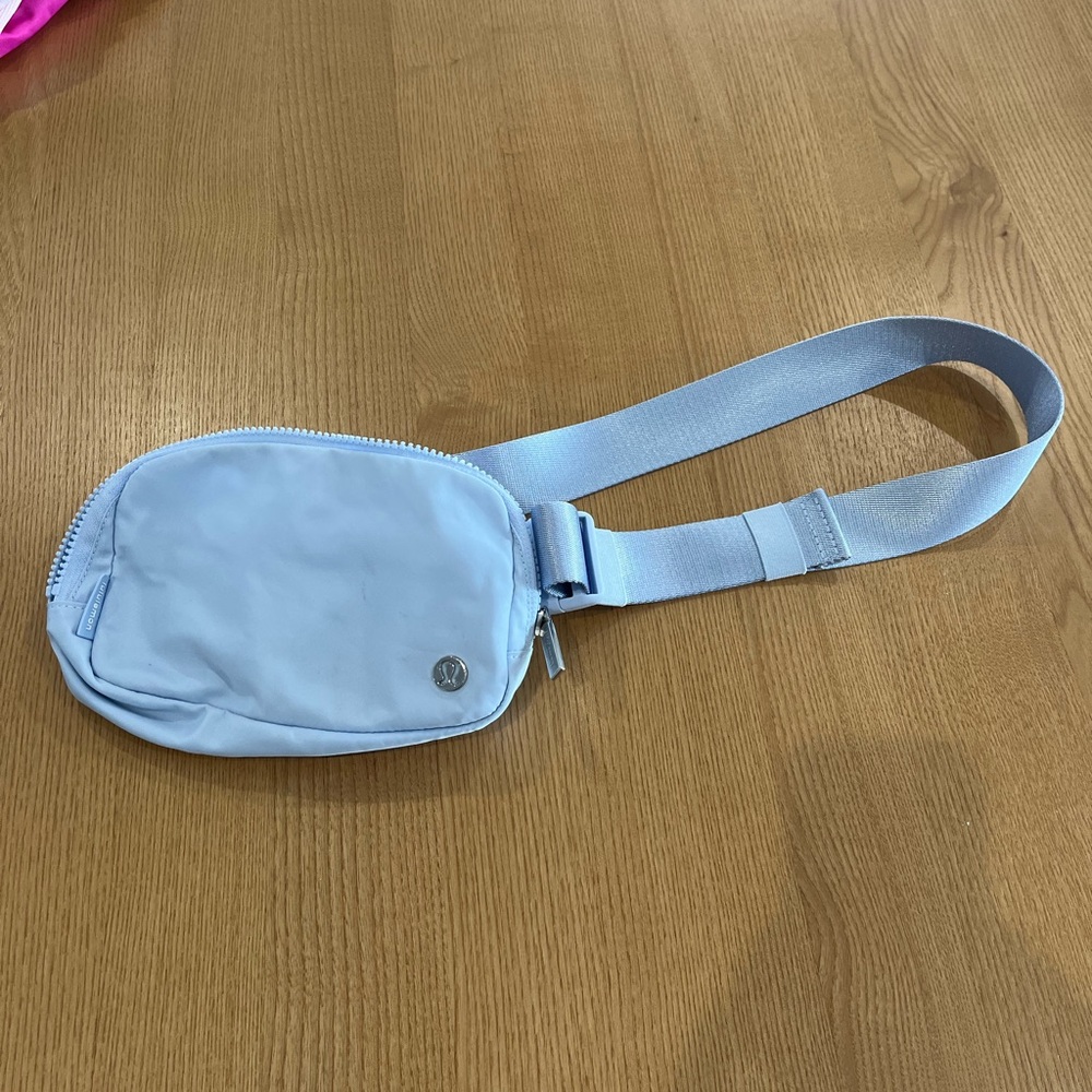 Lululemon Athletica Sky Blue Crossbody Bag